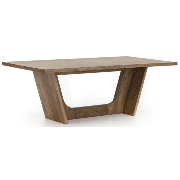 modern wood dining table