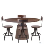 Tuscany Natural Wood Dining Table