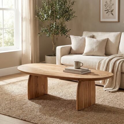 Ulsan Wooden Coffee Table (Solid Wood)