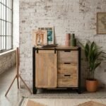 Amber Mango Wood Chest of Drawers - Image 2