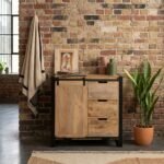 Amber Mango Wood Chest of Drawers - Image 4