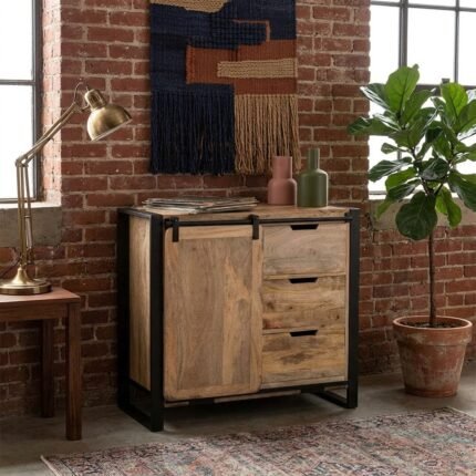 Amber Mango Wood Chest of Drawers
