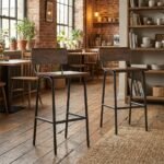 Essilor Argo Mango Wood Bar Chair - Image 3