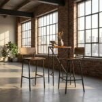 Essilor Argo Mango Wood Bar Chair - Image 4