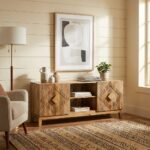 Chappell Handicraft TV Cabinet in mango wood (Solid Wood)