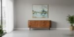 Buffet 177 cm end Maguire Naturel Sculpt – Design Artisanal & Moderne