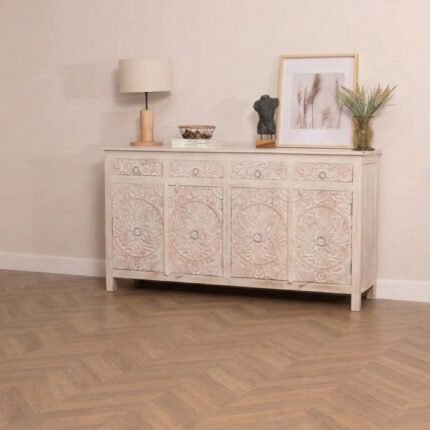 Circulus Design Wooden Sideboard with Drawers