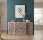 Joyse Handicraft Solid Wood Crafted Sideboard