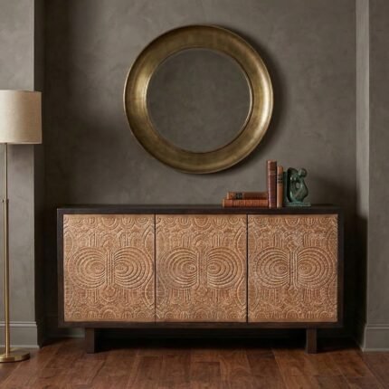 Wenig Handicraft Solid Wood Sideboard