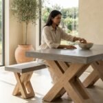 Alonzo Wooden Coffee Table (Solid Wood) - Image 3