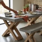 Alonzo Wooden Coffee Table (Solid Wood) - Image 4