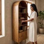 Astra Roul Bookcase (Solid Wood)