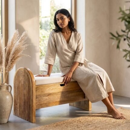 Atlanta Gavin Trunk/Bench (Solid Wood)