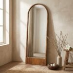 Classic Wooden Wall Mirror / Living Room - Bedroom Decor