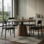 Tuscany Natural Wood Dining Table