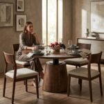 Tuscany Natural Wood Dining Table