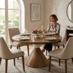 Tuscany Natural Wood Dining Table