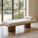 Flute Brazilin Wooden Bench (Solid Wood) - Image 2