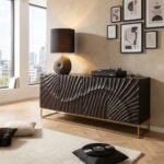 BLACK SCORPION MANGO WOOD SIDEBOARD - Image 3