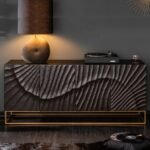 BLACK SCORPION MANGO WOOD SIDEBOARD - Image 9