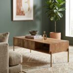 Madrid Wooden Cabinet | Metal Legs