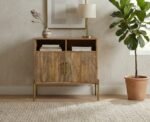 Laruns Wooden Cabinet (Solid Wood)