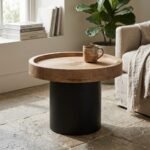 Salvia Wooden Coffee Table (Solid Wood) - Image 4