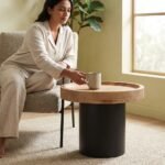 Salvia Wooden Coffee Table (Solid Wood)