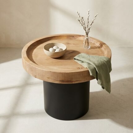 Salvia Wooden Coffee Table (Solid Wood)