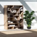 Maskara Wooden Display Shelves Unit