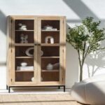 Deva Wooden Display Cabinet