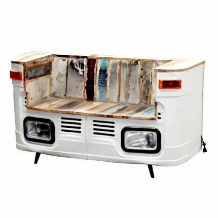 Priti Truck Inspire Upcycled Bench Wooden seating