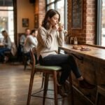 Edu Bar Chair (Solid Wood) - Image 3