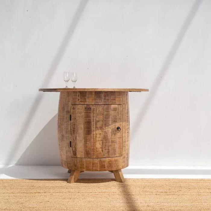 San Hose Barrel Cocktail Cabinet