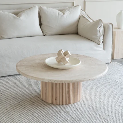 PALM ROUND COFFEE TABLE