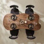 Philadelphia Wooden Dining Table (Solid wood>Mild steel) - Image 3