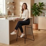 Boston Metal High Stool - Image 2