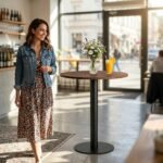 Orleans Wood Bar Table (Solid Wood ) - Image 4