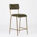 Anchorage Diner Bar Stool with metal legs
