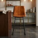 Baltimore High Bar Chair metal legs