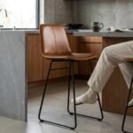 Baltimore High Bar Chair metal legs - Image 2