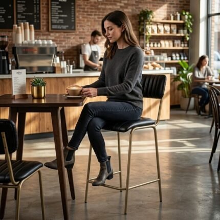 Birmingham Diner Bar Stool (Metal legs)