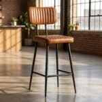 Orlando Bar Stool with Metal Legs – Modern Style Meets Durability - Image 3