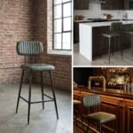 Salt Lake Bar Stool metal legs - Image 3