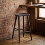 Scottsdale Wooden Bar Chair (Solid Wood ) - Image 3