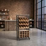 Oklahoma Wine Rack (Solid Wood ) - Image 3
