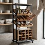 Oklahoma Wine Rack (Solid Wood ) - Image 2