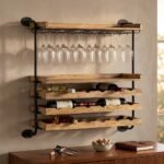 Dallas Wood Wall Wine Rack (Solid Wood ) - Image 5