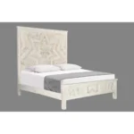 PRITI Solid Wood Platform Bed