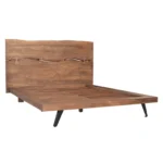 PRITI Solid Wood Platform Bed